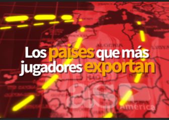 Brasil es el país que más jugadores exporta