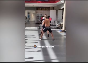 Josef Martínez se pone los guantes en este video