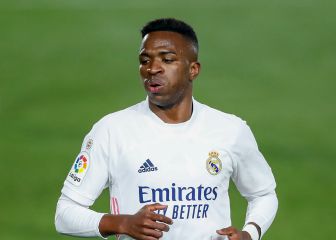 Así fue la falla de Vinicius en el primer minuto contra Sevilla