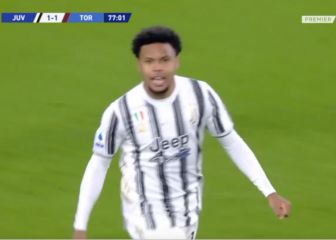 Aerolíneas McKennie: golazo para comenzar la remontada de la Juventus