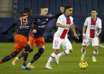 Así fue el primer gol del PSG en su visita a Montpellier