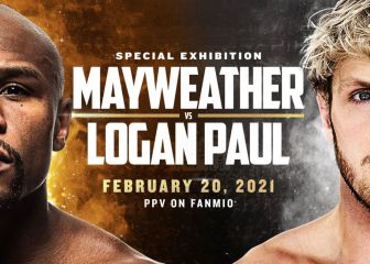 ¡Oficial! Mayweather enfrentará a Logan Paul en febrero