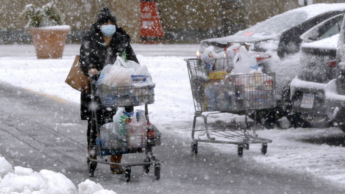 The biggest snowstorm in years to hit the eastern United States