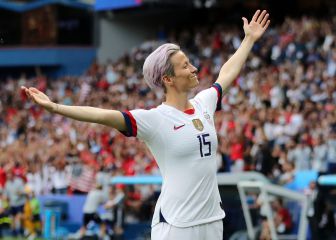 Rapinoe, inconforme por estar en el mejor XI de la FIFA