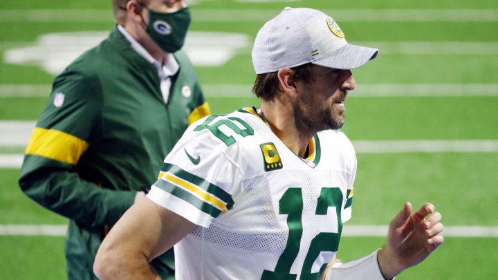 Aaron Rodgers con los Packers