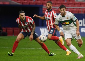 Lucas Boyé pone el descuento para el Elche ante el Atlético