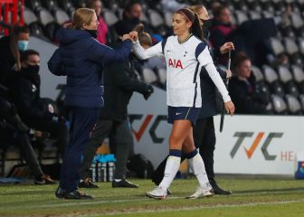 Alex Morgan dirá adiós al Tottenham al finalizar el año