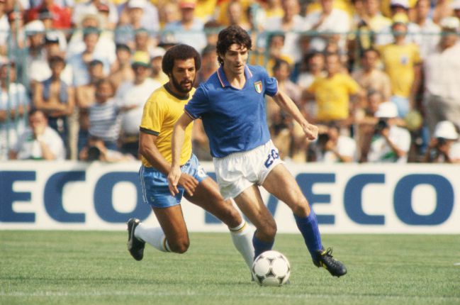 Paolo Rossi, goleador y campeón del Mundial España '82 con la Selección Italiana