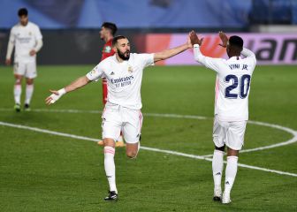 El golazo de Benzema para confirmar el triunfo del Madrid