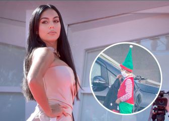 ¡Adiós glamour! Georgina se viste de elfo para Navidad