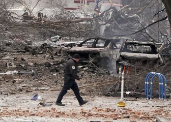 Fuerte explosión sacude Nashville en plena navidad