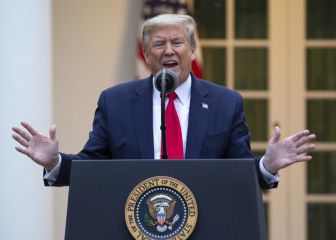 Trump reacciona a la explosión: Reza por los heridos