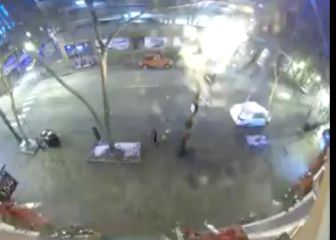 Cámara de seguridad capta explosión en Nashville