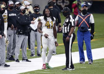 Retrato navideño: Kamara anota 6 TDs en triunfo de Saints