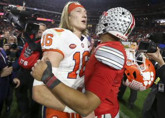 Trevor Lawrence y Justin Fields, Round 2