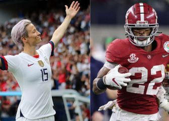 Najee Harris, el running back de Alabama que idolatra a Megan Rapinoe