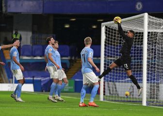 Steffen se fue con un gol en su debut en Premier League