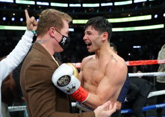 ¡Abrazo de hermanos! Así festejó Canelo con Ryan García