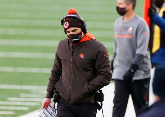 Browns enfrentarían a Steelers sin Kevin Stefanski