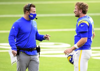 McVay aún no nombrará al QB titular de LA para los playoffs