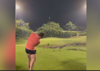 Canelo Álvarez presume su habilidad para el golf