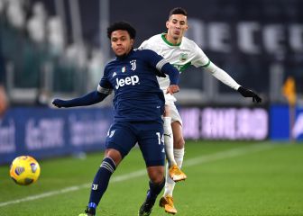 Weston McKennie explota al ser sustituido por Pirlo