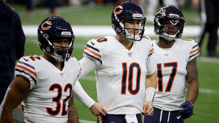 Mitchell Trubisky con los Bears