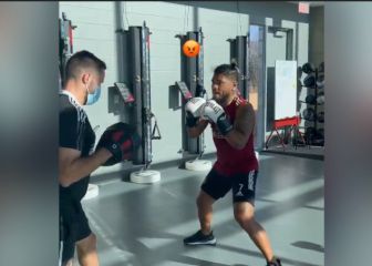 Josef Martínez reaparece y se pone los guantes de box