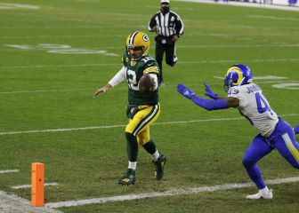 Rodgers y los Packers dominan a Donald y los Rams