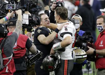 Brady y los Bucs le ganan el duelo a Brees y los Saints