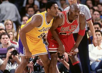 Kobe Bryant, emulador de Michael Jordan