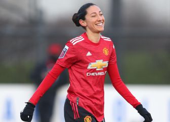 Christen Press anota en el triunfo del Manchester United