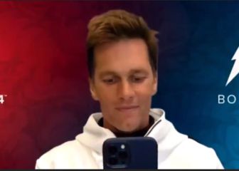 Tom Brady aprovechó para documentar su conferencia vía Zoom