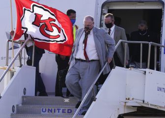 Chiefs arriban a Tampa Bay