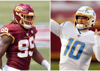 Chase Young y Justin Herbert, los Novatos del Año