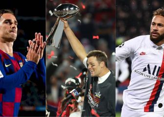 Neymar y Griezmann se rinden ante Tom Brady y sus 7 anillos