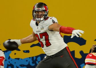 Brady y Gronk, la dupla más anotadora de los playoffs