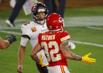 Brady se disculpó con Mathieu tras altercado en el Super Bowl