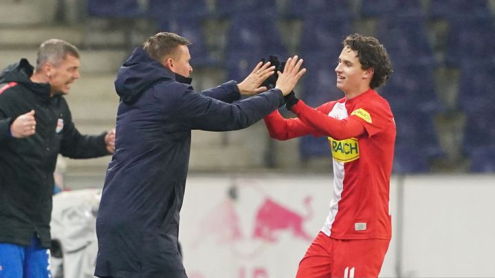 Brenden Aaronson marcó un golazo para estrenarse con RB Salzburg - AS USA