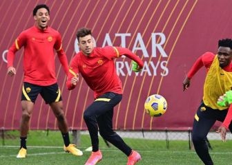Bryan Reynolds vive su primer entrenamiento con la Roma