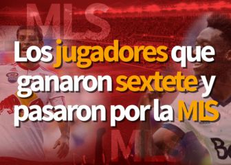 Jugadores que pasaron por la MLS y ganaron el sextete