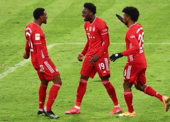 Alphonso Davies marca un golazo en el regreso del Bayern