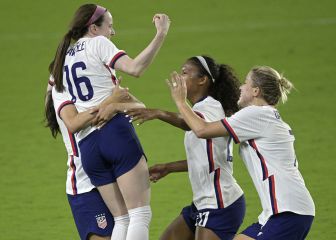 Estados Unidos vence a Canadá en la She Believes Cup