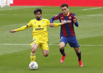 Sergiño Dest tuvo una nueva oportunidad con el Barça