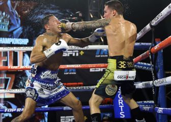 La brutal toma a nivel de suelo del nocaut de Valdez a Berchelt