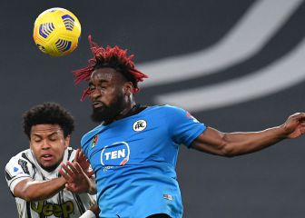 McKennie salió por lesión en el juego entre la Juve y el Spezia