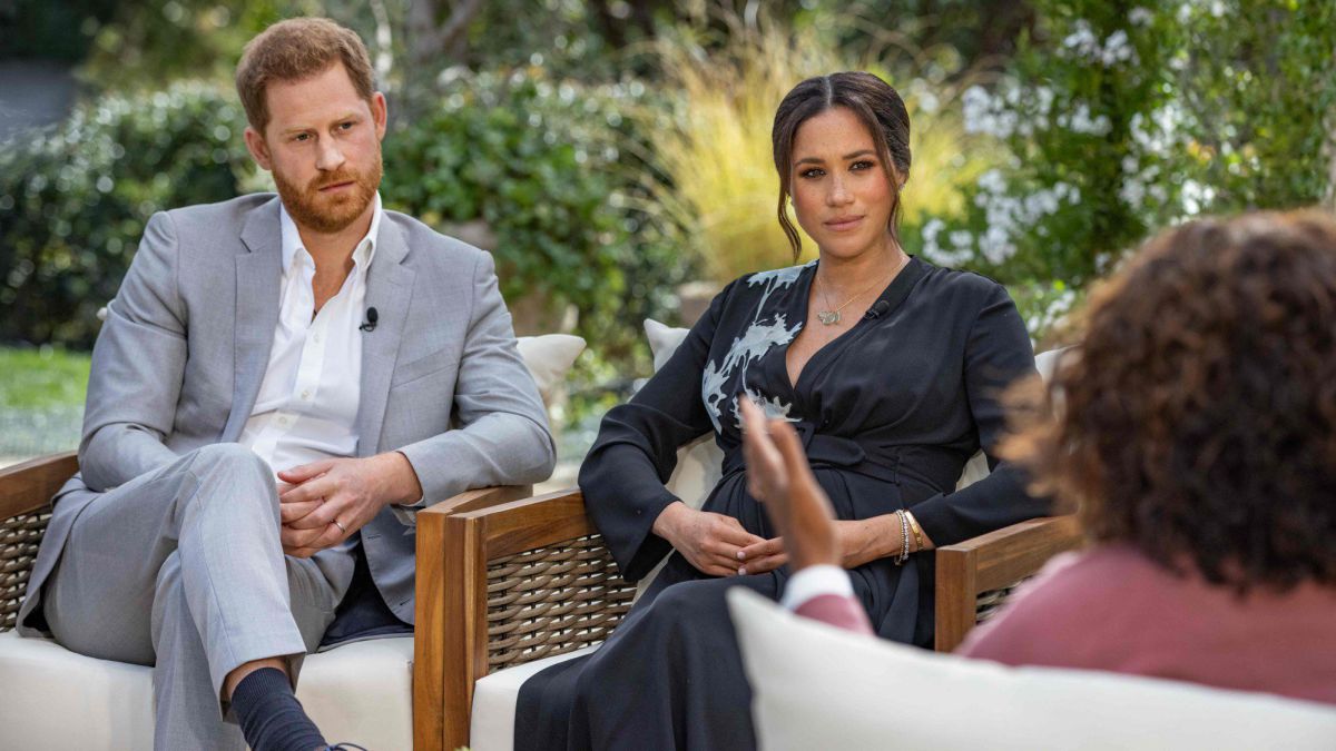Oprah |  Meghan Markle and Harry expose the royal family: Racism, threats and more
