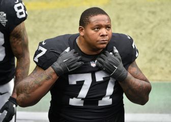 Trent Brown se despide de Las Vegas, se encamina a Foxboro