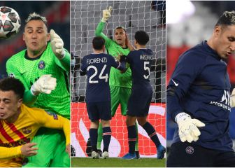 El partidazo de Keylor Navas ante el Barcelona en imágenes