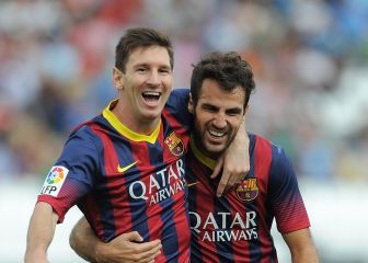Cesc Fàbregas quiere emigrar a la MLS y llevar a Messi con él